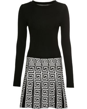 melrose Strickkleid - Schwarz
