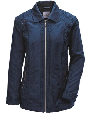 Goldner Blazer - Blau