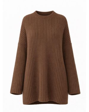 Worldclassca Oversizepullover Dicker - Braun