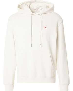 Calvin Klein Sweatshirt - Weiß