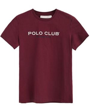 POLO CLUB T-Shirt - Rot