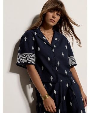 Apricot Bluse - Blau