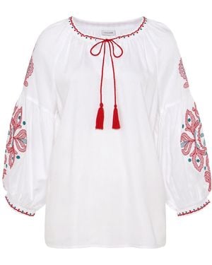 Lascana Bluse - Weiß