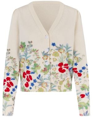 Dea Kudibal Strickjacke Malinasdea - Weiß