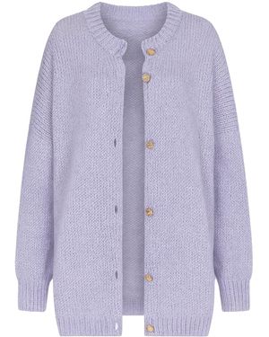 Elara Strickjacke - Lila