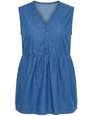 Ulla Popken Blusentop - Blau