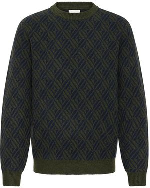 Blend Pullover Bhbrono Oneck Knit - Grau