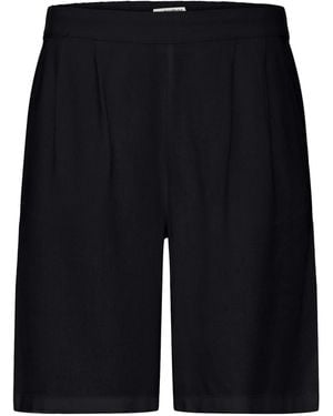 Oxmo Leinenhose Oxninna Linen Mix Bermuda - Blau