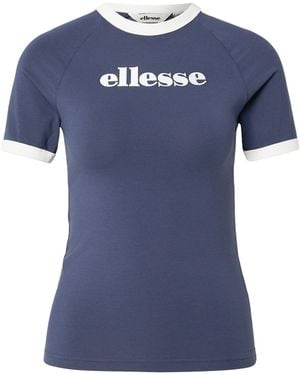 Ellesse T-Shirt Albenga - Blau