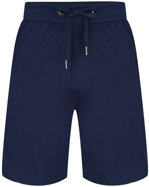 Pastunette Pyjamahose Short - Blau
