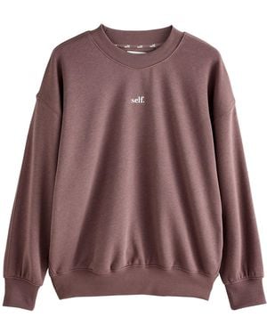 Self Sweatshirt Selbst - Braun