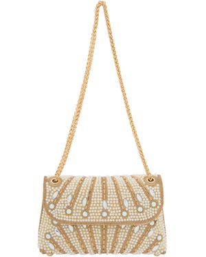 faina Schultertasche - Natur