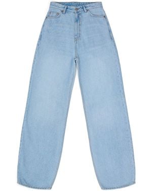 Dr. Denim Jeans Drdenimdonna High Relaxed - Blau