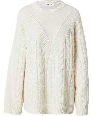 EDITED Pullover Aus Wolle Danica - Weiß