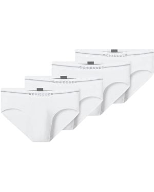 Schiesser Slip Cotton Flex - Weiß