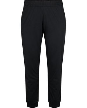 Zizzi Pyjamahose Malma - Schwarz