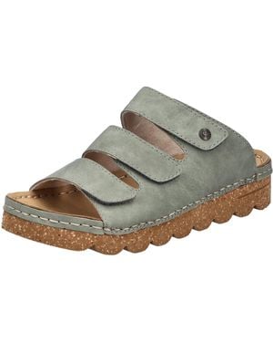 Rieker Pantolette V8780 - Grau