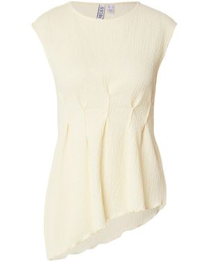 Pieces Top Pcmalie - Natur