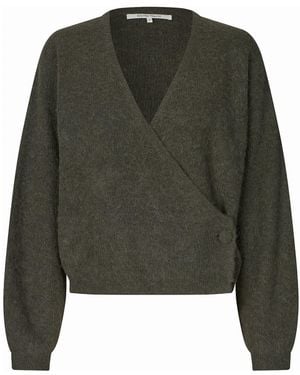 Second Female Strickjacke Gabby - Grün