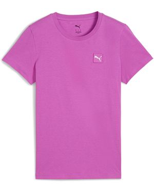 PUMA T-Shirt 'Ess Elevated' - Pink