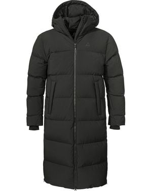 Schoeffel Winterjacke Down Coat Style Sublimo Uni - Schwarz