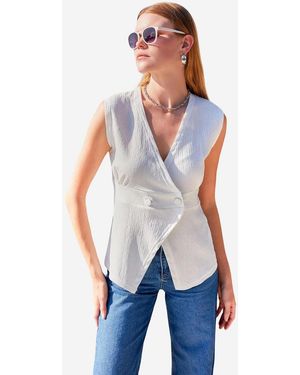 Bigdart Weste - Weiß