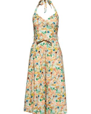 Queen Kerosin Sommerkleid - Mettallic