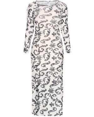 Usha Dress - Weiß
