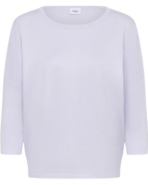 Saint Tropez Pullover Mila - Weiß