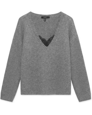 Vero Moda Pullover Vmberry - Grau