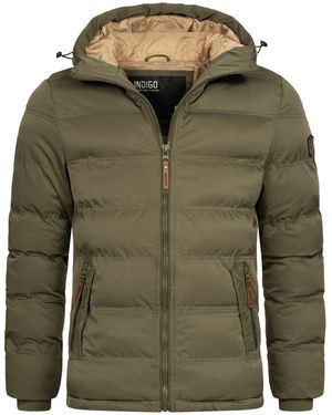 INDICODE Winterjacke - Grün