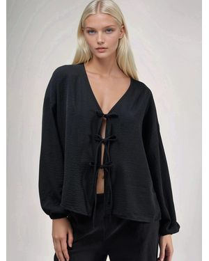Hiccup Bluse - Schwarz