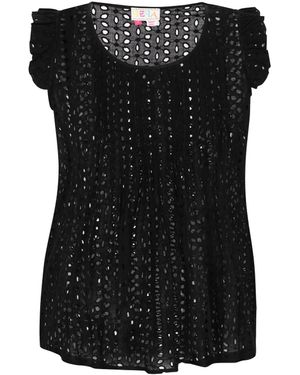 IZIA Top 'Boho' - Schwarz