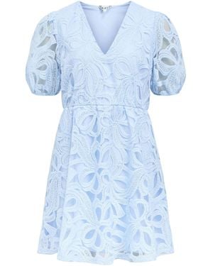 Object Kleid Rose - Blau
