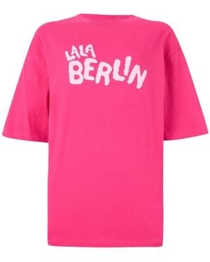 Lala Berlin T-Shirt Travis - Pink