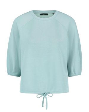 Zero Sweatshirt Unifarben - Blau