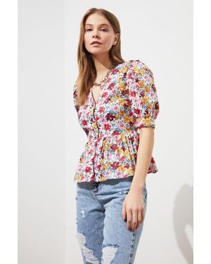 Trendyol Bluse - Weiß