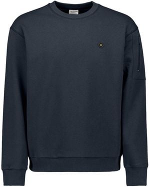 No Excess Pullover - Blau