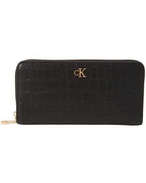 Calvin Klein Portemonnaie - Schwarz