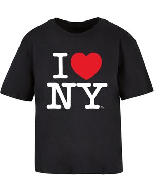 Merchcode T-Shirt I Love Ny - Schwarz