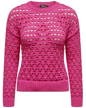 ONLY Pullover - Pink