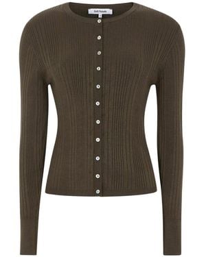 SOFT REBELS Sweater Sraitla - Schwarz
