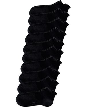 Kangaroos Sneakersocken (10 Paar) - Schwarz