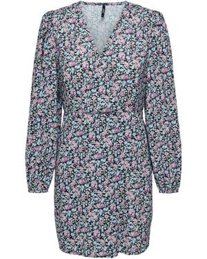 Only Petite Kleid 'lise' - Blau