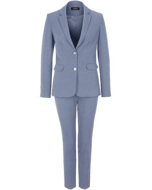 Vestino Hosenanzug 'Slim Fit' - Blau