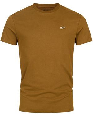 JEFF T-Shirt Jfcayson - Braun