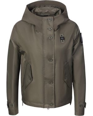 Blauer Übergangsjacke Marcella - Grau