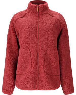 Whistles Fleecejacke Pioneer - Rot