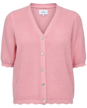 Numph Strickjacke Numarley Ss Cardigan - Pink