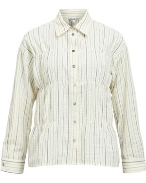 Object Bluse Objdamica - Weiß
